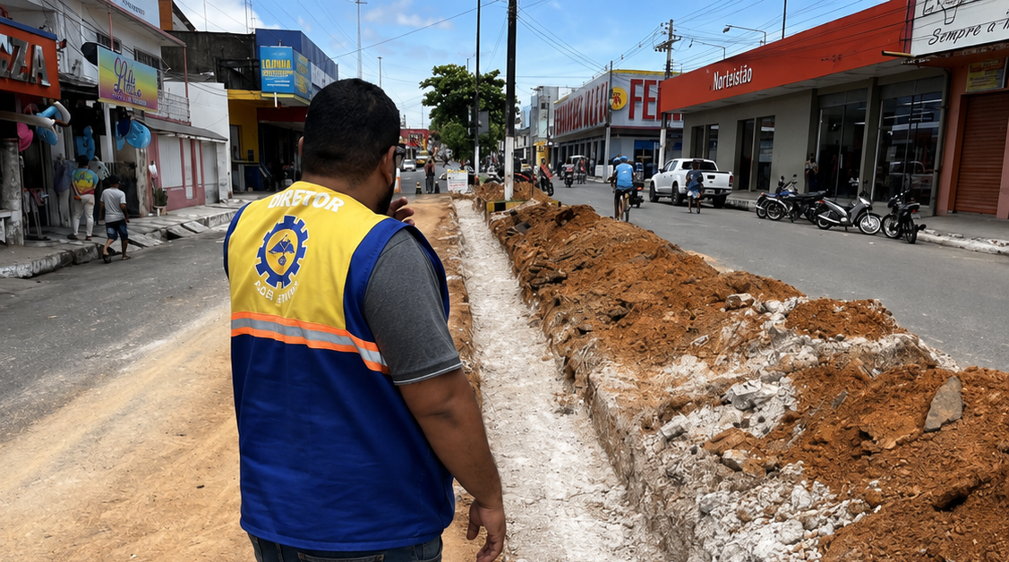 Imagem da notícia: Prefeitura conclui reparo na rede de água e garante retomada do abastecimento no bairro da Francesa.